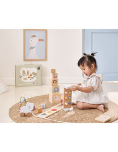VIGA Zestaw Zabawek Edukacyjnych Pudełko Box od 12 miesiąca do 18 miesiąca 2