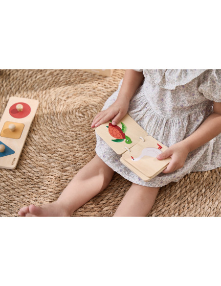 VIGA Zestaw Zabawek Edukacyjnych Pudełko Box od 12 miesiąca do 18 miesiąca