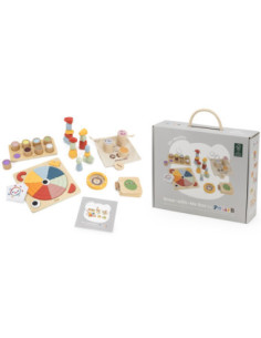 VIGA Zestaw Zabawek Edukacyjnych Pudełko Box od 36 miesiąca