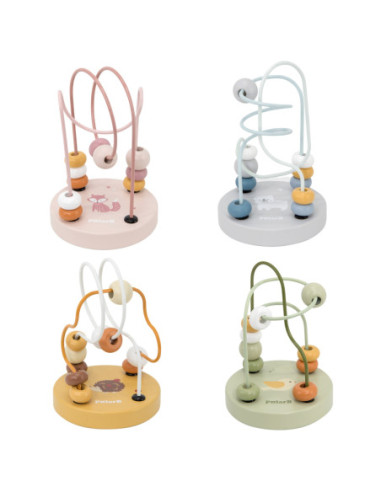 VIGA PolarB Drewniany Poręczny Labirynt Przeplatanka Pętla Motoryczna 1szt