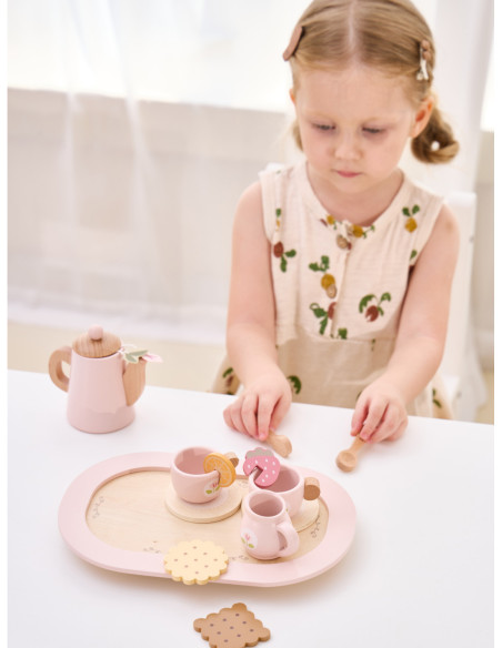 VIGA PolarB Drewniany Zestaw do Herbaty