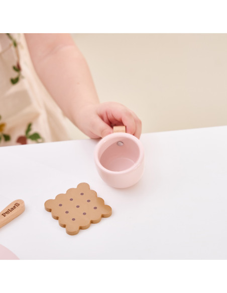 VIGA PolarB Drewniany Zestaw do Herbaty