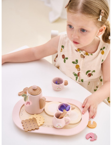 VIGA PolarB Drewniany Zestaw do Herbaty