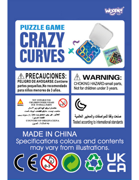 WOOPIE Układanka Gra Logiczna Puzzle Strategiczna Trening Mózgu