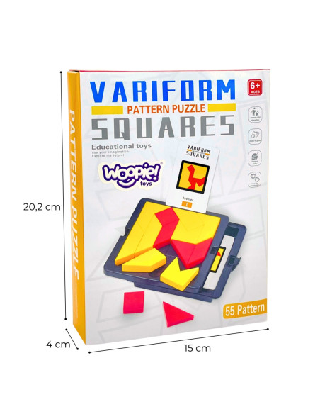 WOOPIE Gra Logiczna Trening Mózgu Układanka Kieszonkowa