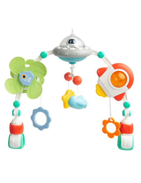 WOOPIE BABY Pałąk Łuk Zawieszka do Łóżeczka Wózka Fotelika Kosmos