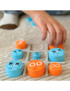 WOOPIE Przenośna Gra Logiczna Kółko i Krzyżyk w Pudełku 2