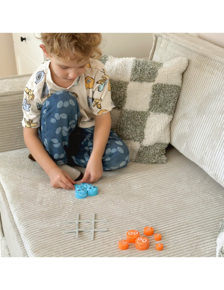 WOOPIE Przenośna Gra Logiczna Kółko i Krzyżyk w Pudełku