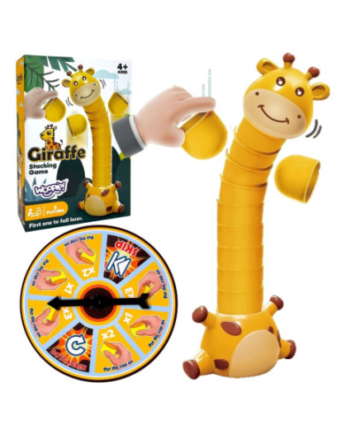 WOOPIE Gra Żyrafka Kubczek na Kubeczku