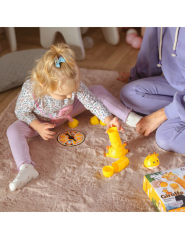 WOOPIE Gra Żyrafka Kubczek na Kubeczku