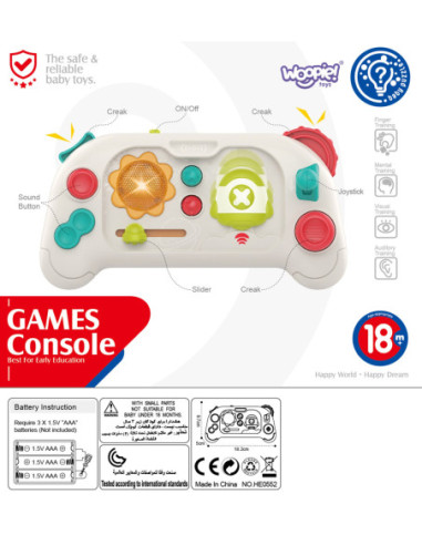 N WOOPIE Baby Sensoryczny Pad Joystic