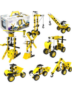 WOOPIE Vehicles 8-in-1 Construction Set STEAM Bricks