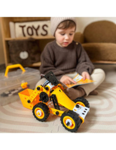 WOOPIE Pojazdy Zestaw Konstrukcyjny 8w1 Klocki STEAM 2