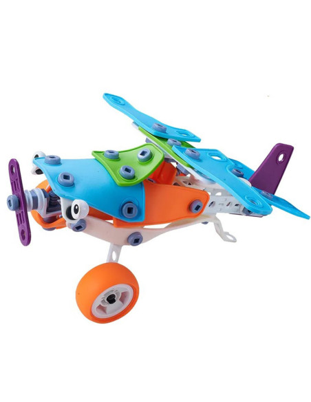 WOOPIE Zestaw Pojazdów Klocki Konstrukcyjne 5w1 STEM