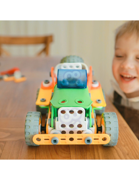 WOOPIE Zestaw Klocki Konstrukcyjne Pojazdy STEM 163 el.