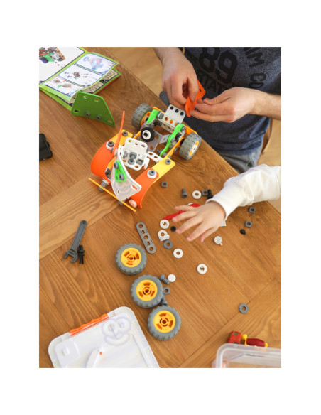 WOOPIE Zestaw Klocki Konstrukcyjne Pojazdy STEM 163 el.