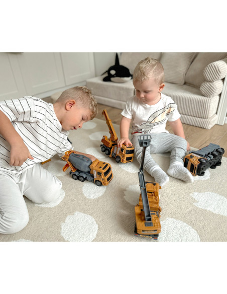 WOOPIE Zestaw Auta Budowlane 6w1