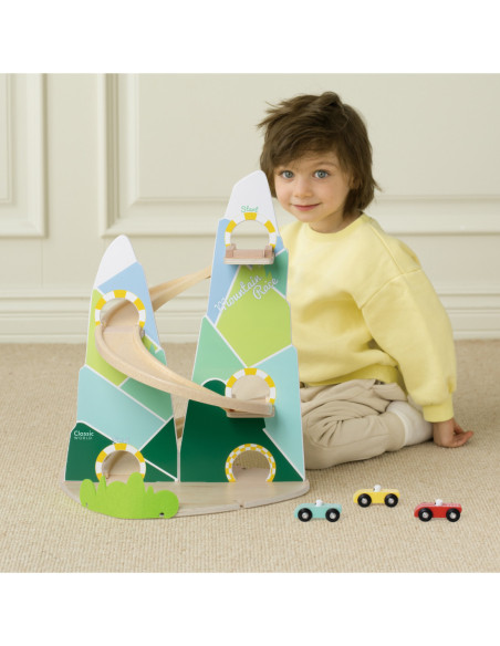 CLASSIC WORLD Drewniany Tor Samochodowy "Górski Wyścig"