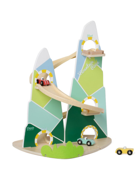 CLASSIC WORLD Drewniany Tor Samochodowy "Górski Wyścig"