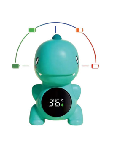 WOOPIE Termometr Do Mierzenia Temperatury Wody Niebieski