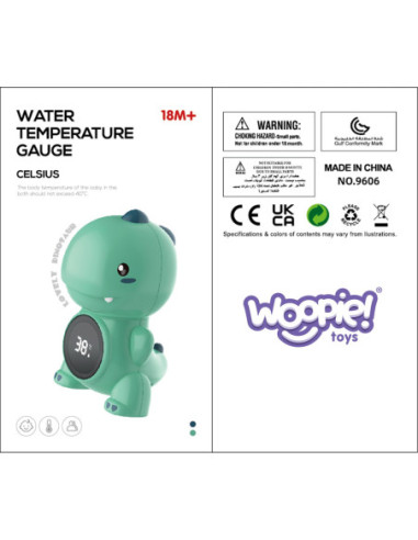 WOOPIE Termometr Do Mierzenia Temperatury Wody Niebieski