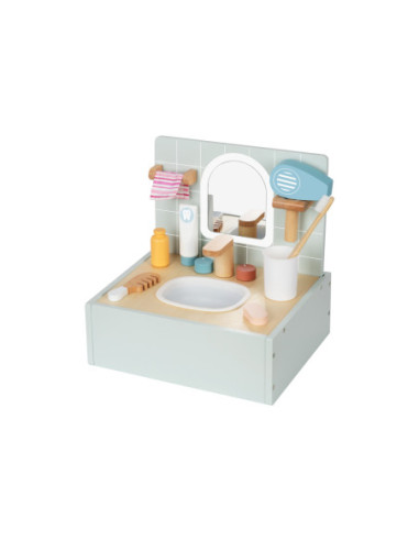 TOOKY TOY Toilet Bathroon Toaleta Drewniana Łazienka z Akcesoriami