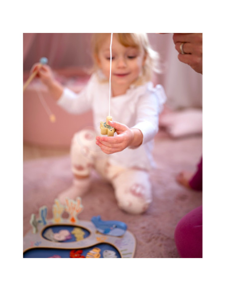 TOOKY TOY Złowić Rybkę Gra Zręcznościowa Układanka Montessori