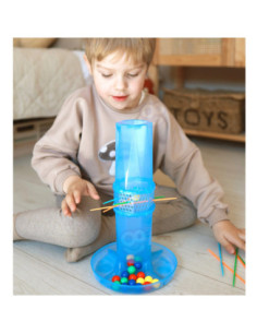 WOOPIE Gra Zręcznościowa Spadające Kulki Bierki Wyjmij Patyczki 2