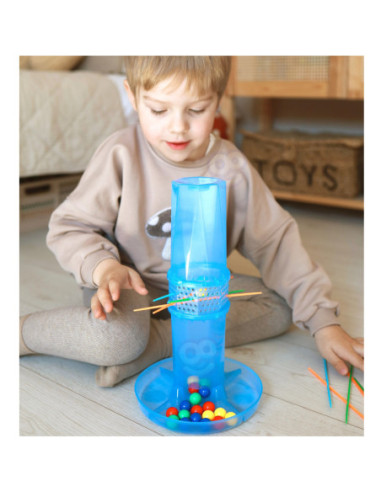 WOOPIE Gra Zręcznościowa Spadające Kulki Bierki Wyjmij Patyczki