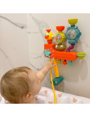 WOOPIE BABY Zabawka do Kąpieli Przelewowa Kołowrotek + Kubeczeki Przelewowy