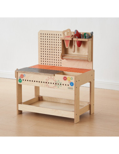 MASTERKIDZ Drewniany Warsztat Edukacyjny STEM Na Narzedzia