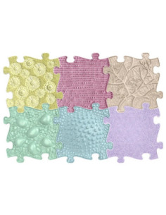 WOOPIE Mata Sensoryczna Ortopedyczna Puzzle 6 elementy 2