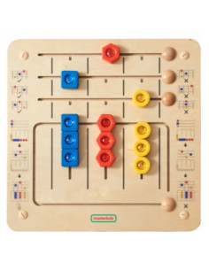 MASTERKIDZ Diamanten-Legespiel – Lernwandtafel Montessori 2
