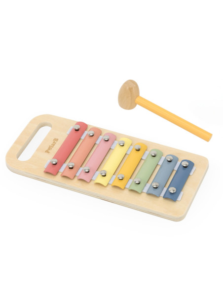 VIGA Drewniany Zestaw Wybijanka + Cymbałki 2w1