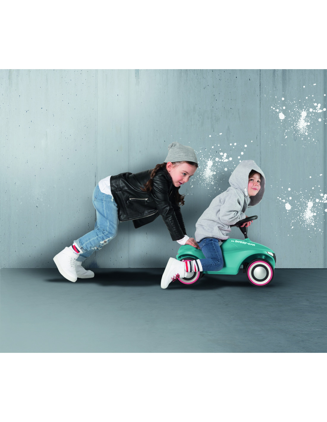 BIG Jeździk New Bobby Car Czerwony