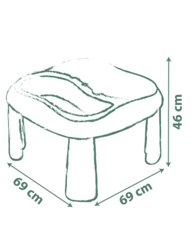 Smoby Stolik Do Zabawy Wodą i Piaskiem
