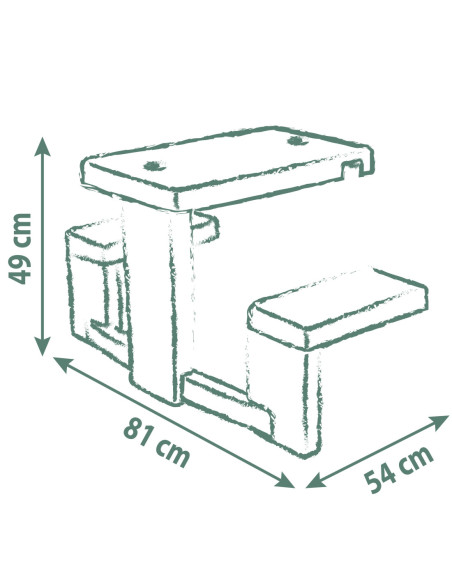 Smoby Stolik Piknikowy