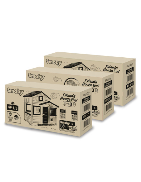 Smoby Life Domek ogrodowy Evo