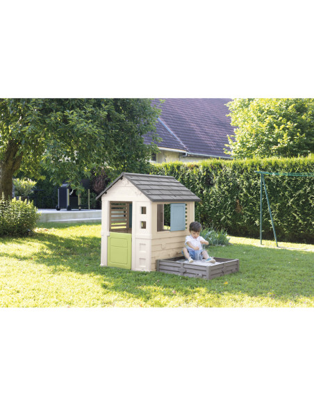 Smoby Life Domek ogrodowy z piaskownicą