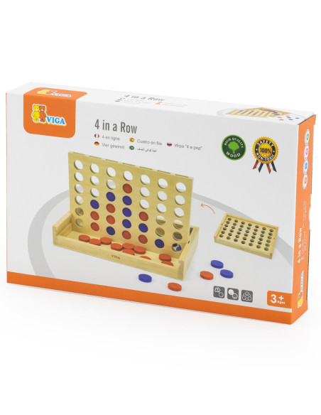 VIGA Gra logiczna 4 w Rzędzie 4 In a Row