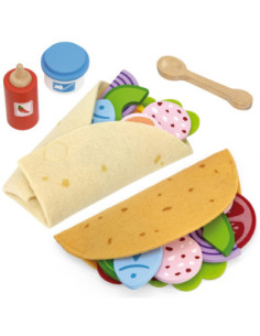 VIGA Mexican Taco and Burrito Set
