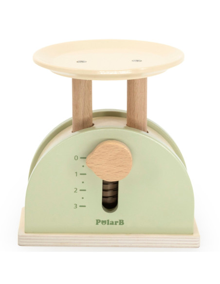 PolarB Drewniana Waga Kuchenna