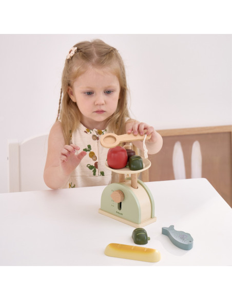 PolarB Drewniana Waga Kuchenna