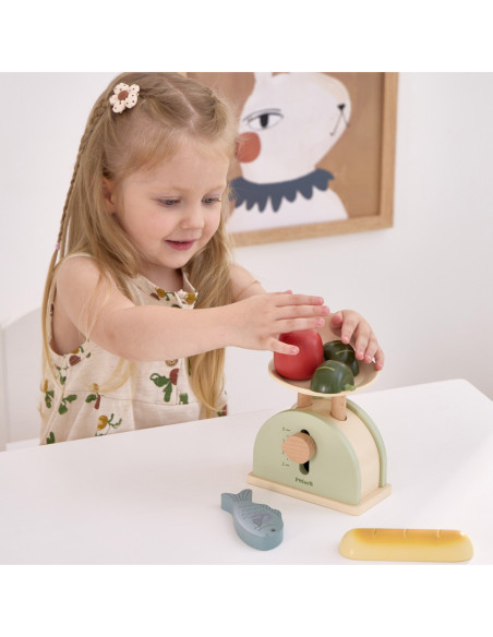 PolarB Drewniana Waga Kuchenna