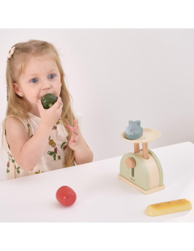 PolarB Drewniana Waga Kuchenna