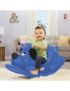 LITTLE TIKES Piesek Na Biegunach Niebieski Bujak 2