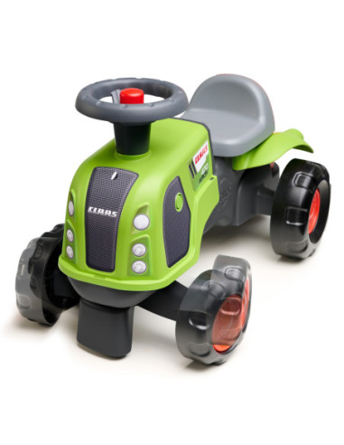 FALK Jeździk Claas 470 Arion Zielony z Przyczepką  + Zestaw do piasku