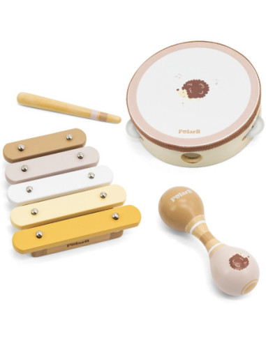 VIGA PolarB Zestaw Instrumentów Muzycznych Z Jeżykiem