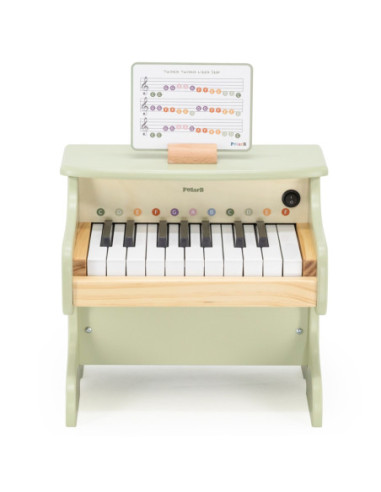Viga Pianino Zielone Nauka Gry