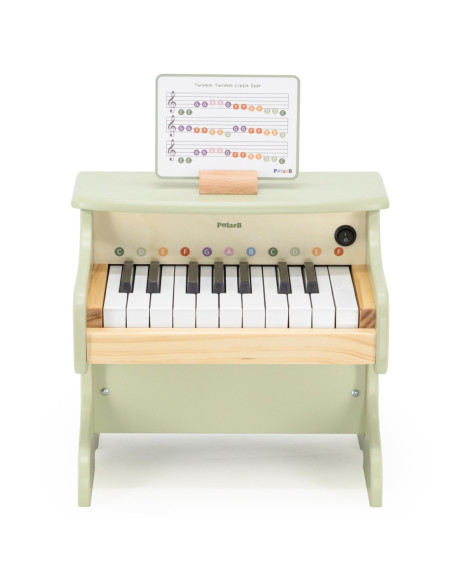Viga Pianino Zielone Nauka Gry